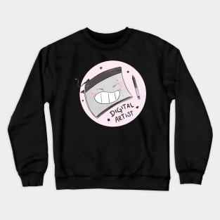 Digital Artist Love Crewneck Sweatshirt